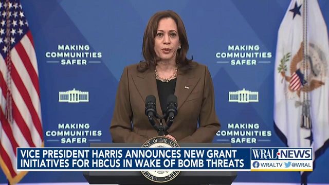 Vice President Kamala Harris announces new grant funding for HBCUs