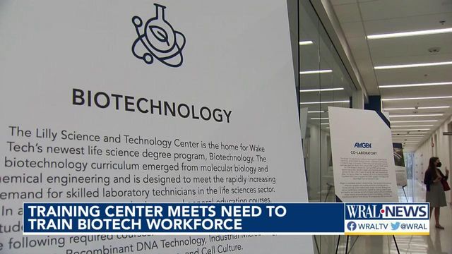Training center creates pipeline for NC's booming biotech industry
