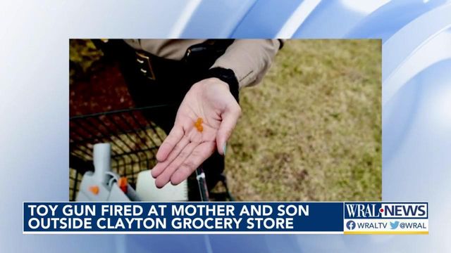 Two hurt after gel pellet gun fired at Clayton grocery store