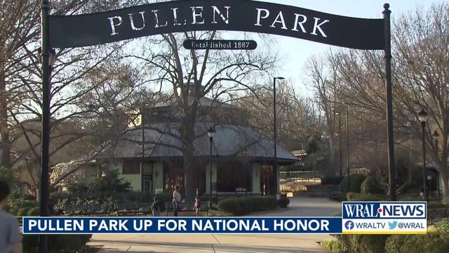 Pullen Park up for national honor