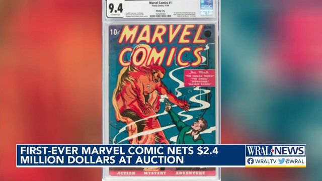 First ever Marvel comic book sells for over $2.4 million
