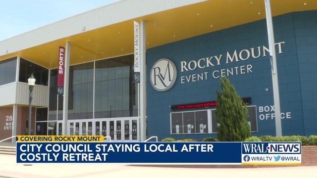 Rocky Mount city council staying local after last year's costly retreat 