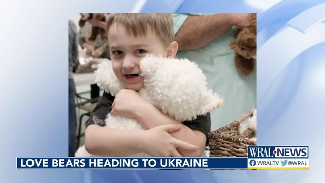 NC volunteers stuff 'Love Bears,' send to children in war-torn Ukraine