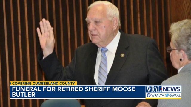 Funeral held for retired sheriff 'Moose' Butler