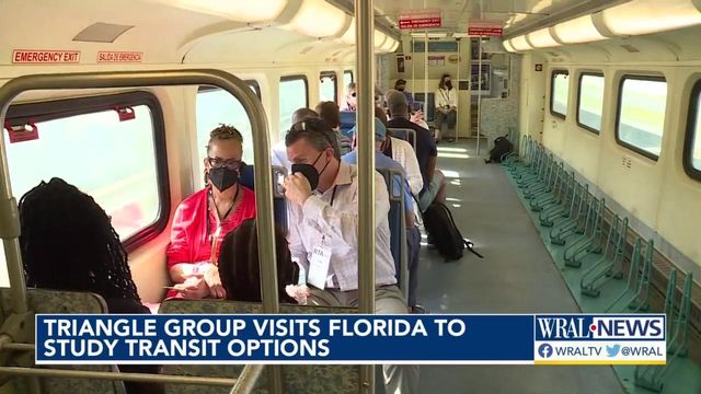 Triangle leaders travel to Miami for inspiration for commuter rail 