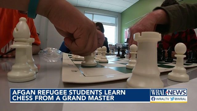 Chess helps refugee children feel at home in Wake County