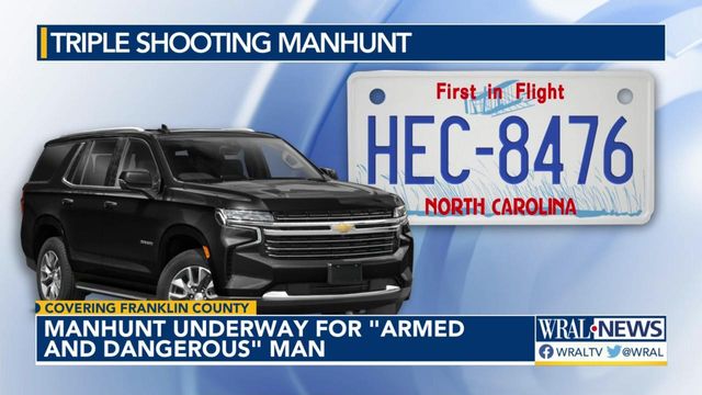 Manhunt underway for armed and dangerous suspect