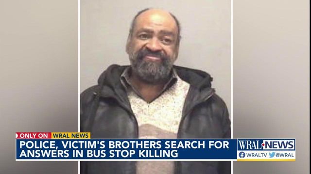 Raleigh police, victim's family search for answers in bus stop killing