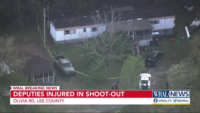 Man arrested after 2 Lee County deputies injured in shootout