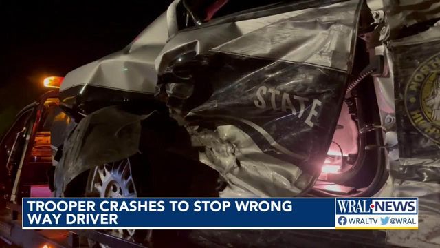 NC Highway Patrol trooper involved in crash