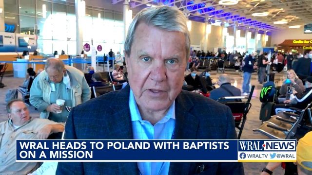 WRAL's David Crabtree heads to Poland to tell Ukrainian refugees' stories