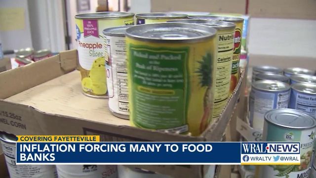 Food banks see increased demand due to high inflation