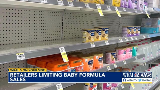 Where NC families can turn during the baby formula shortage