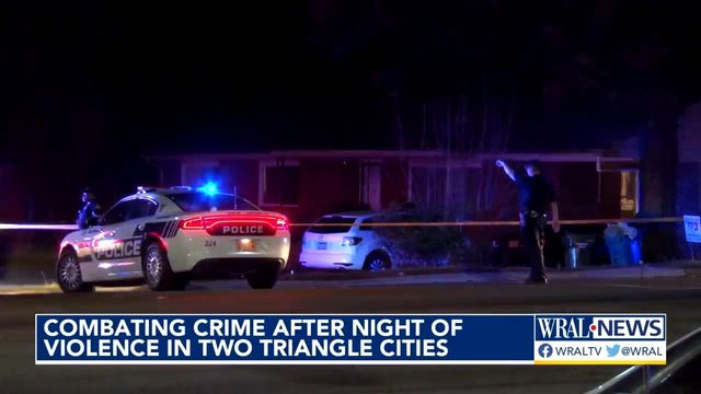Triangle looks at how to combat crime after night of violence 