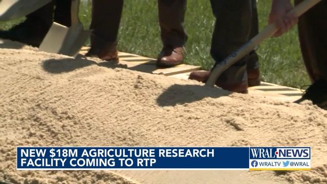 Researchers break ground on new $18 million agriculture research facility