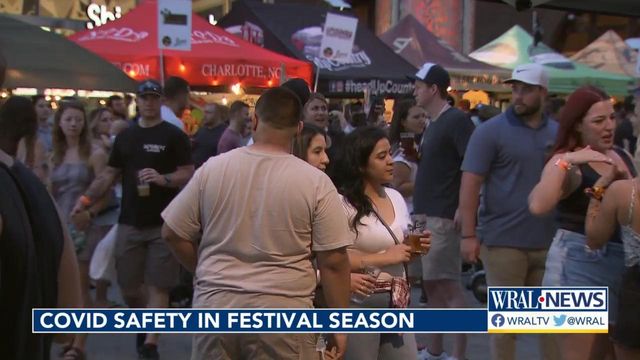 Festival season returns as NC's COVID numbers rise