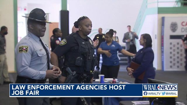 Law enforcement agencies host job fair