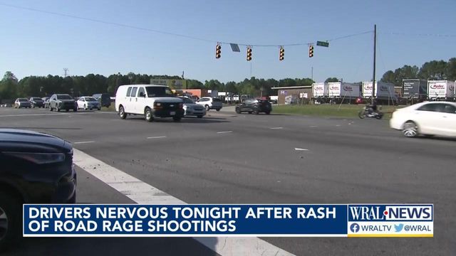 Drivers nervous after rash of road rage shootings
