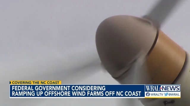 Federal government considers ramping up offshore wind farms off North Carolina coast
