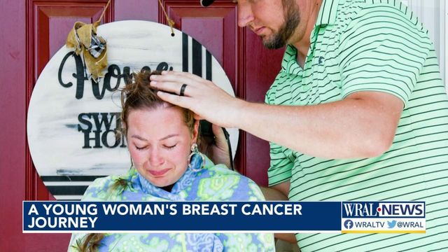 Young mother, newlywed, shares journey with cancer