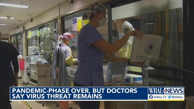 Fauci says pandemic phase over, but COVID numbers see uptick in NC