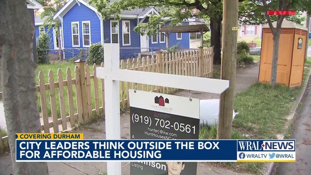 Durham leaders think outside-the-box for affordable housing