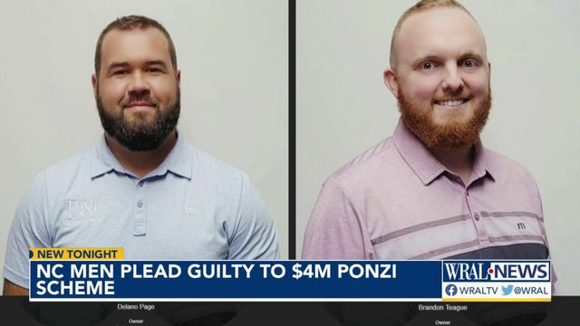 NC men plea guilty to Ponzi scheme that impacted retirees