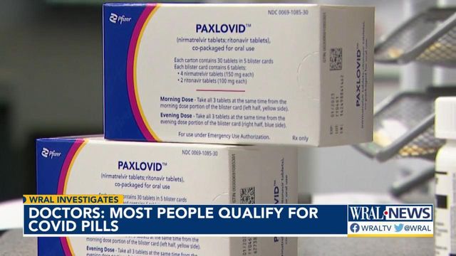 Most people qualify for COVID pills, but it can be tricky to find them in NC