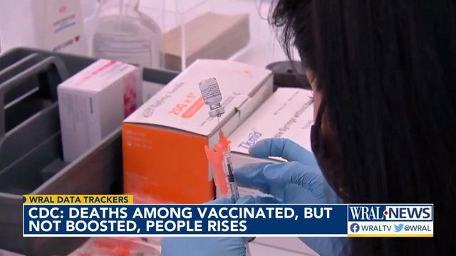 CDC: Deaths among vaccinated, but non-boosted, people on the rise