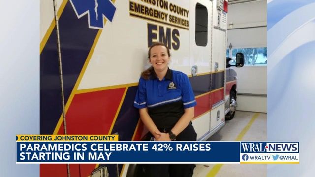 Johnston County paramedics pay increase makes them competitive with Wake County
