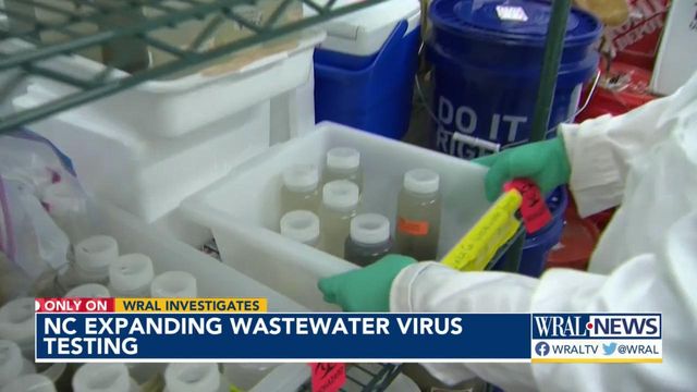 NC expands wastewater virus testing