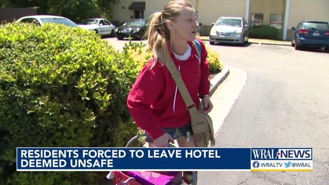 Guests forced to leave Quality Inn hotel after city of Raleigh deems it unsafe