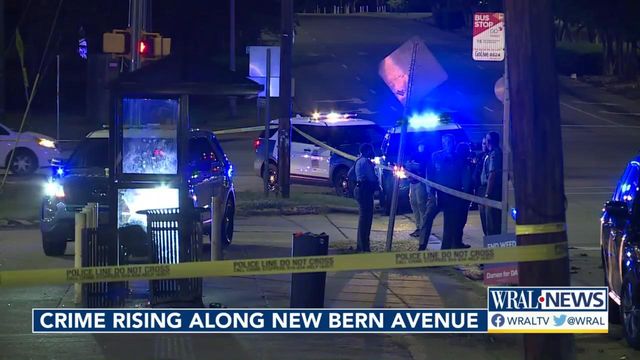 Crime rising along New Bern Avenue in Raleigh