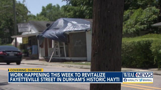 Group helping leaders create plan to revitalize Durham's Hayti community