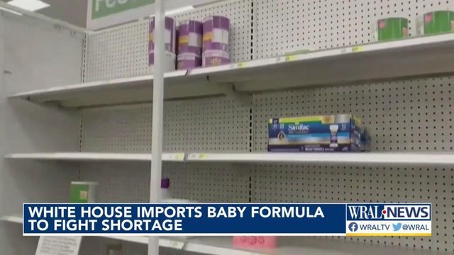 White House allows baby formula shipments from outside US borders