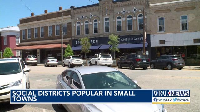 Social districts gaining popularity in small NC towns