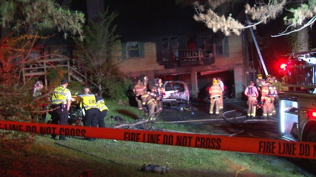 Home and SUV burn in Zebulon fire