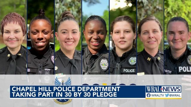 Chapel Hill police department joins initiative to hire more female officers