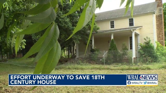 Effort underway to save house with possible connection to George Washington