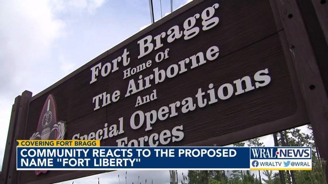 Community reacts to proposed name 'Fort Liberty'