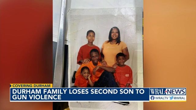 Family loses second son to gun violence following shooting, crash in Durham
