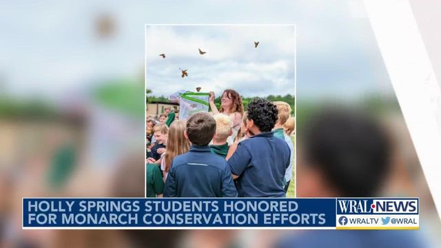 Holly Springs students honored for conservation efforts 