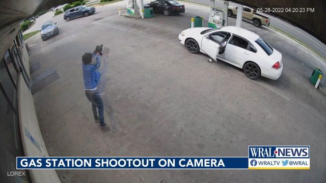 Video captures Henderson gas station shootout