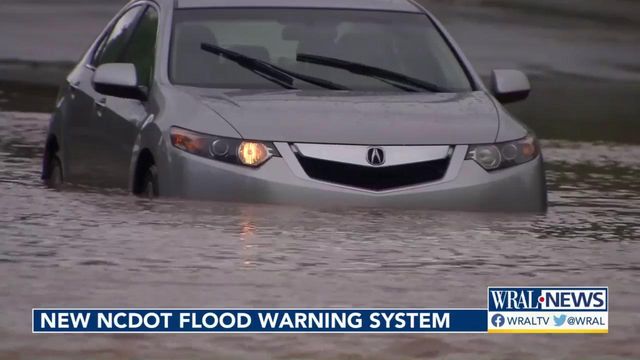 NCDOT launches new flood warning system