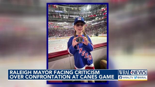 Raleigh Mayor facing criticism over confrontation at Canes game