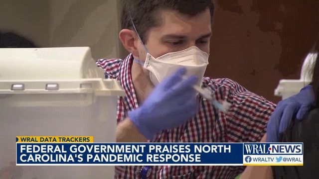 Federal government praises NC's pandemic response 