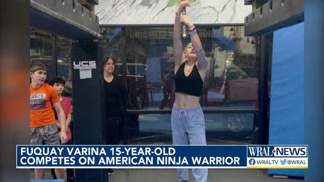 Fuquay-Varina teen overcomes obstacles in school to tackle challenges on 'American Ninja Warrior'