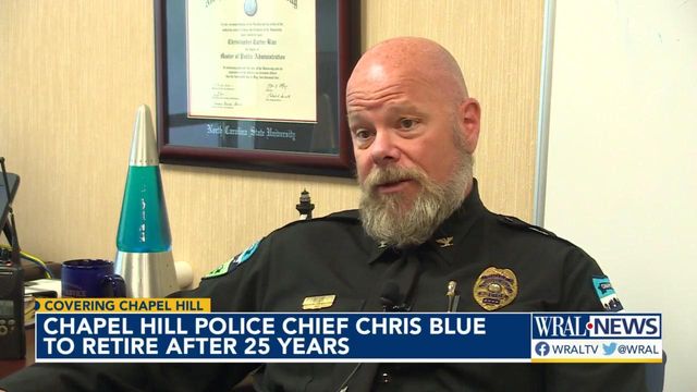 Chapel Hill Police Chief Chris Blue to retire after 25 years