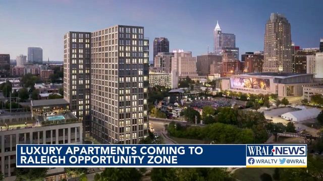 Luxury apartments coming to Raleigh opportunity zone