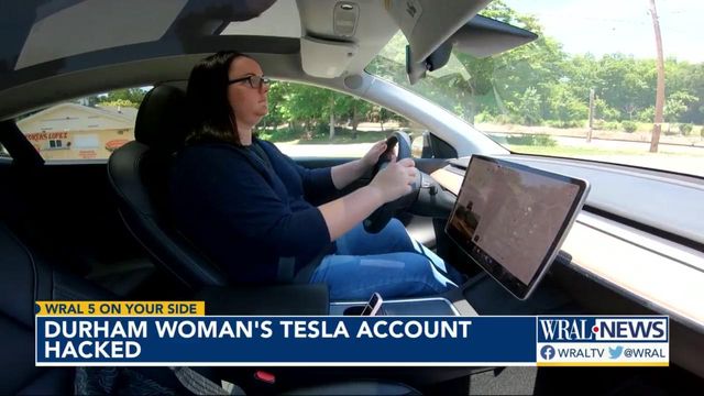 Durham woman's Tesla account hacked